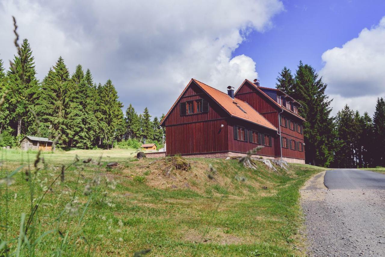 פרידריכרודה Hotel Und Berggasthof Spiessberghaus מראה חיצוני תמונה